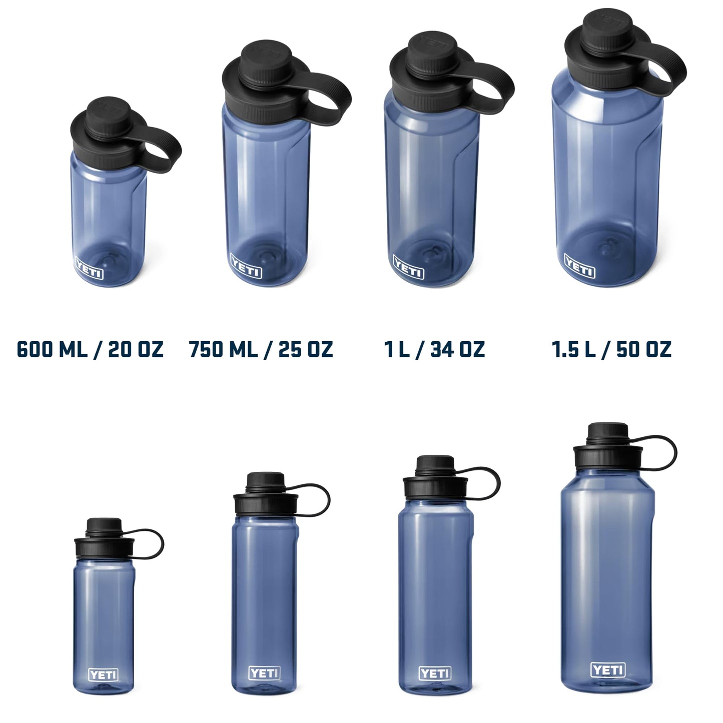 YETI Yonder 1L/34 oz Water Bottle with Yonder Tether Cap, Seafoam