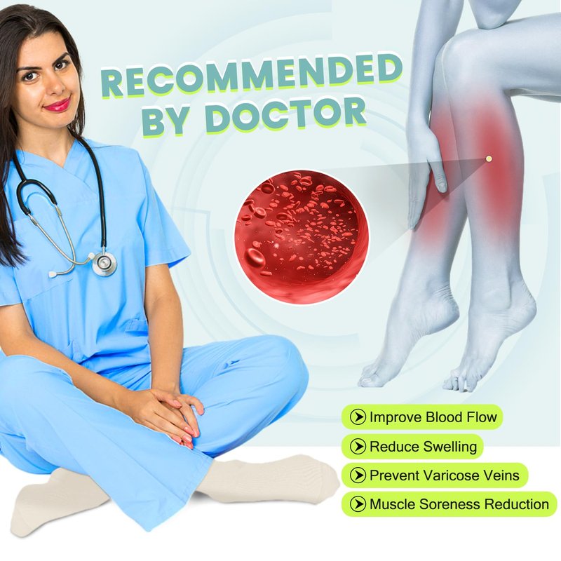 Copper Compression Socks 15-20 mmHg for Men & Women 8 Pairs – Circulation Support for Nurses, Travel, Running, Hiking, Soccer,Gift,Pregnant, Nurses(S/M)