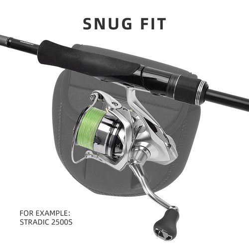 SF Spinning Reel Cover Case Bag Pouch Glove Fit up to 3000-Series Spinning Reels S 3Pcs