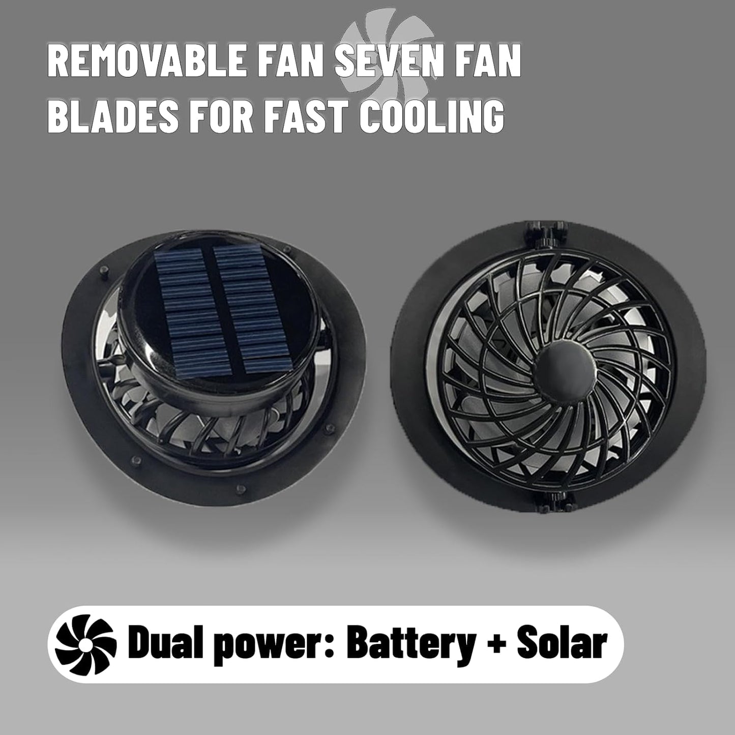 2025 Latest Model Hat with Fans Solar Power, Wide Brim Solar Fan Hats for Men and Women, USB & Solar Powered, UPF 50+ Fishing Hats (US, Alpha, One Size, Beige)