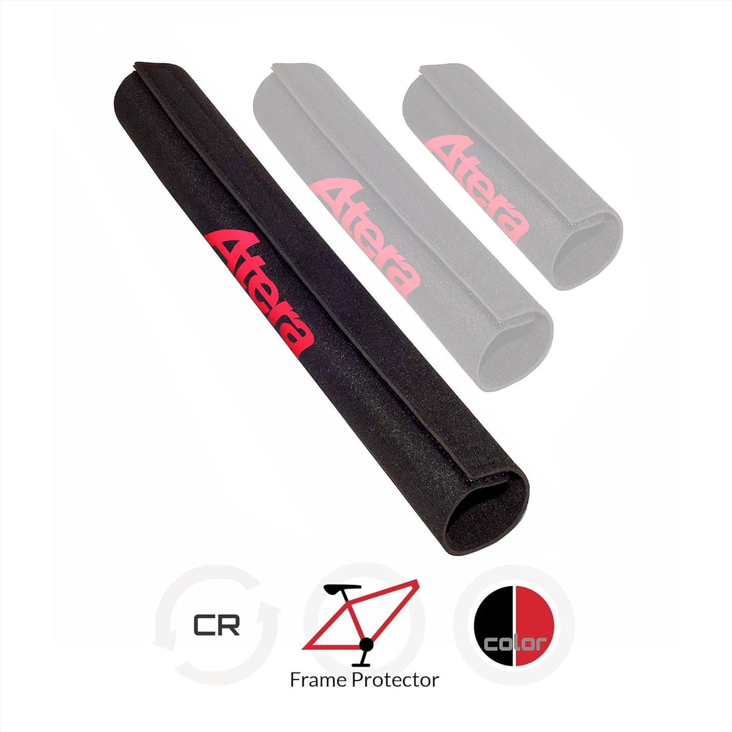 022740 Frame Protector Neoprene Frame Protectors for Bicycles and E-Bikes on Roof and Clutch Carrier 35 cm