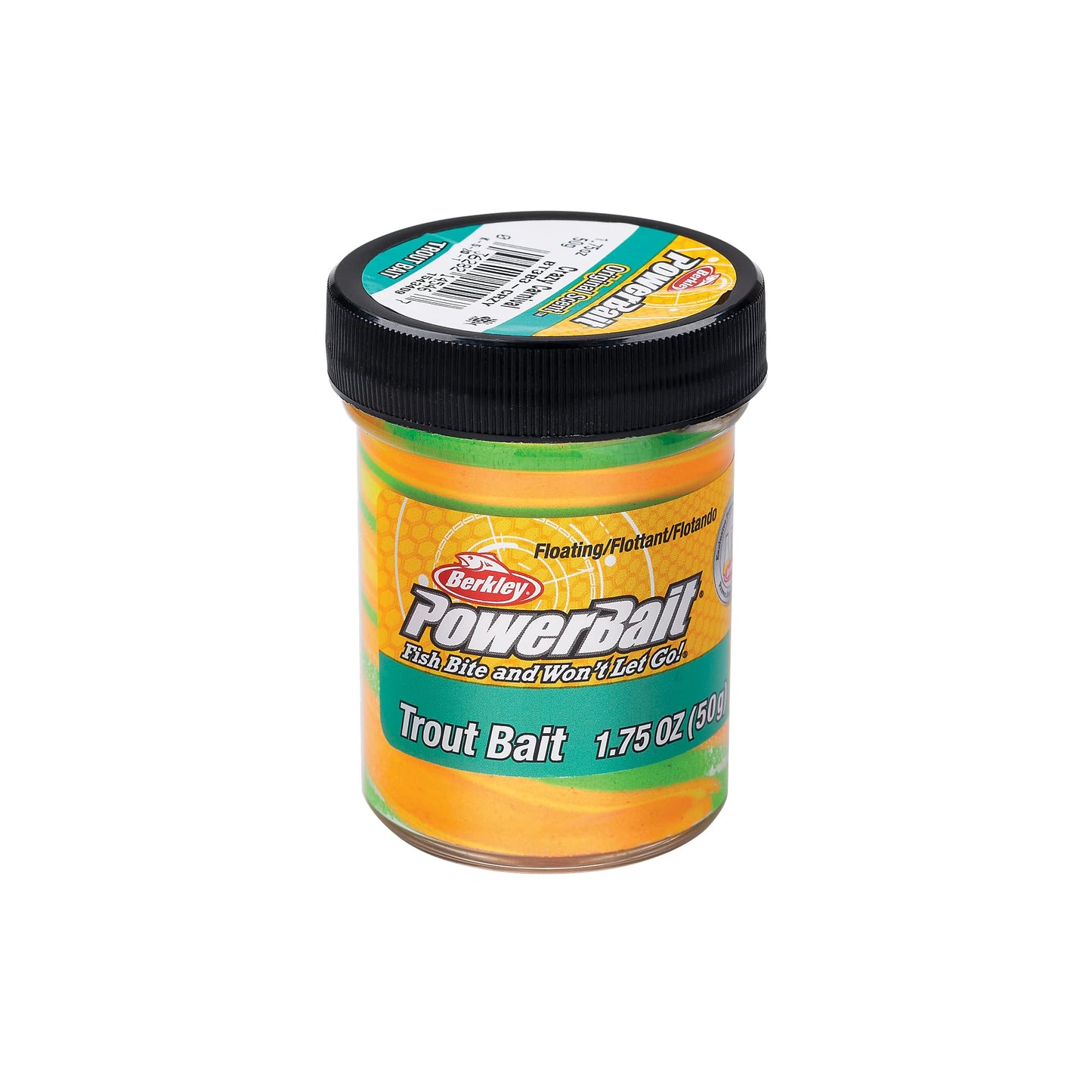 Berkley Powerbait Trout Bait Fishing Soft Bait, Crazy Carnival, Jar
