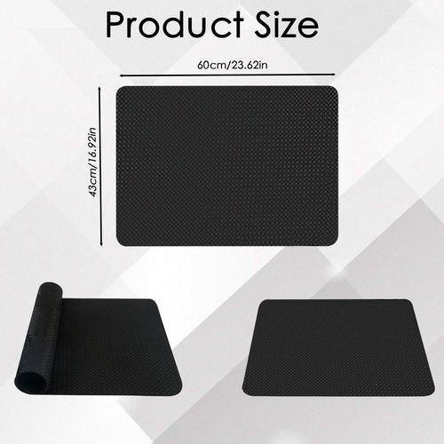 Double-Sided Non-Slip Leg Exerciser Machine Mat - Workout Mat for Under Desk Elliptical Pedal Ellipse Exercise