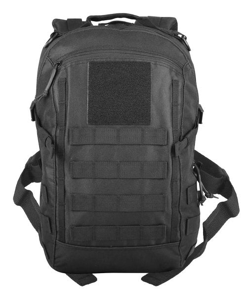 Koisgext Small Tactical Backpack 12L Molle Bag Rucksack Army Daypack Military Daypack for Outdoor,Hiking (Black)