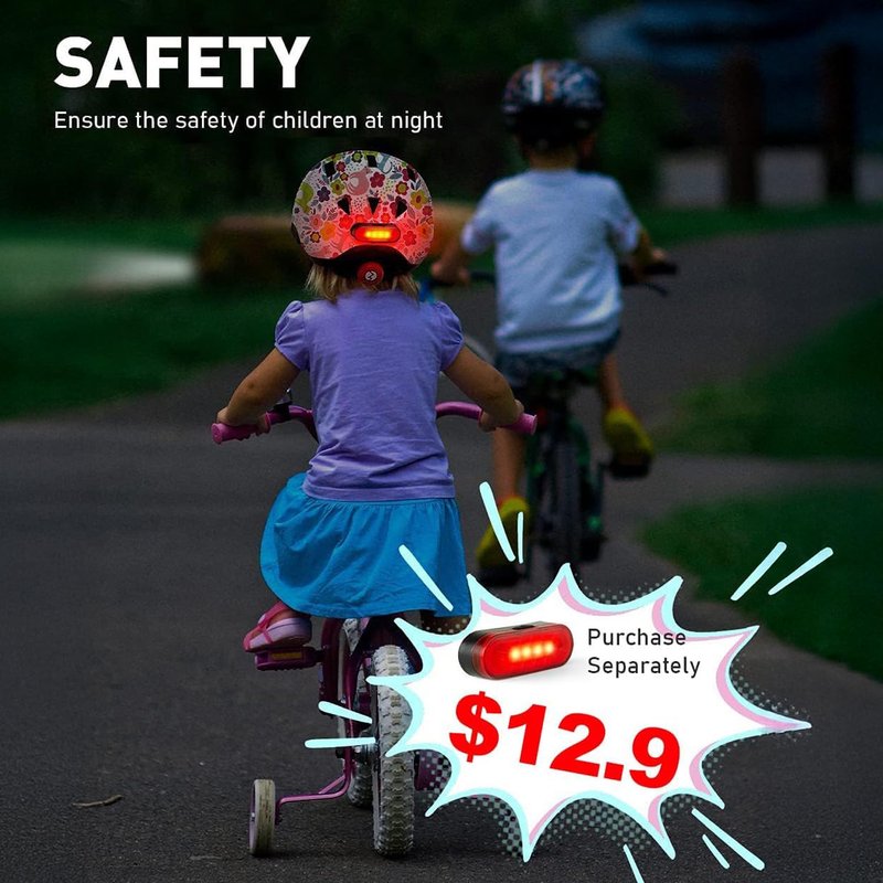 Toddler Bike Helmet for Boys and Girls, Adjustable Kids Helmets from Infant/Baby to Children, 1/2/3/4/5/6/7/8 Years Old (Unicorn,XS)