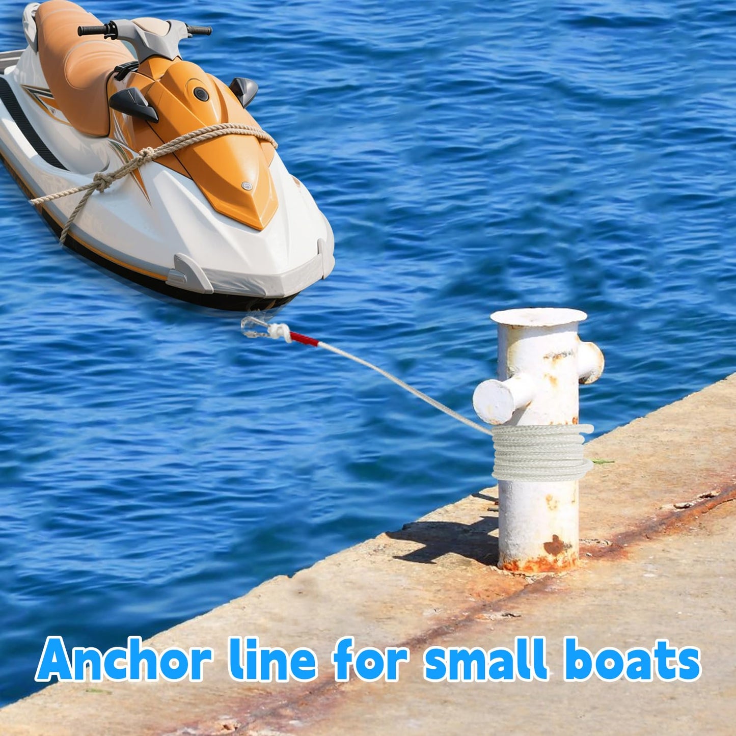 2 Pcs Water Floating Lifesaving Ropes,98.4 FT Professional Throwing Rope Line for Boating Fishing,Outdoor Professional Throwing Rope Rescue Lifeguard Rescue Lifeline,(White)