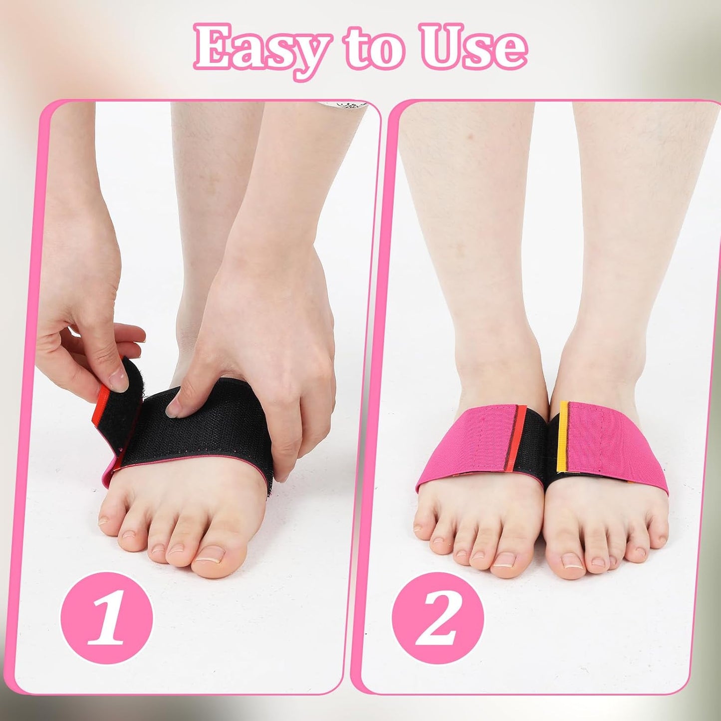 2Pair Back Handspring Trainer, Gymnastics Sticky Toes Gymnastics Tumbling Trainer, Adjustable Bands, Gymnastic Equipment for Home, Gymnastic Stuff