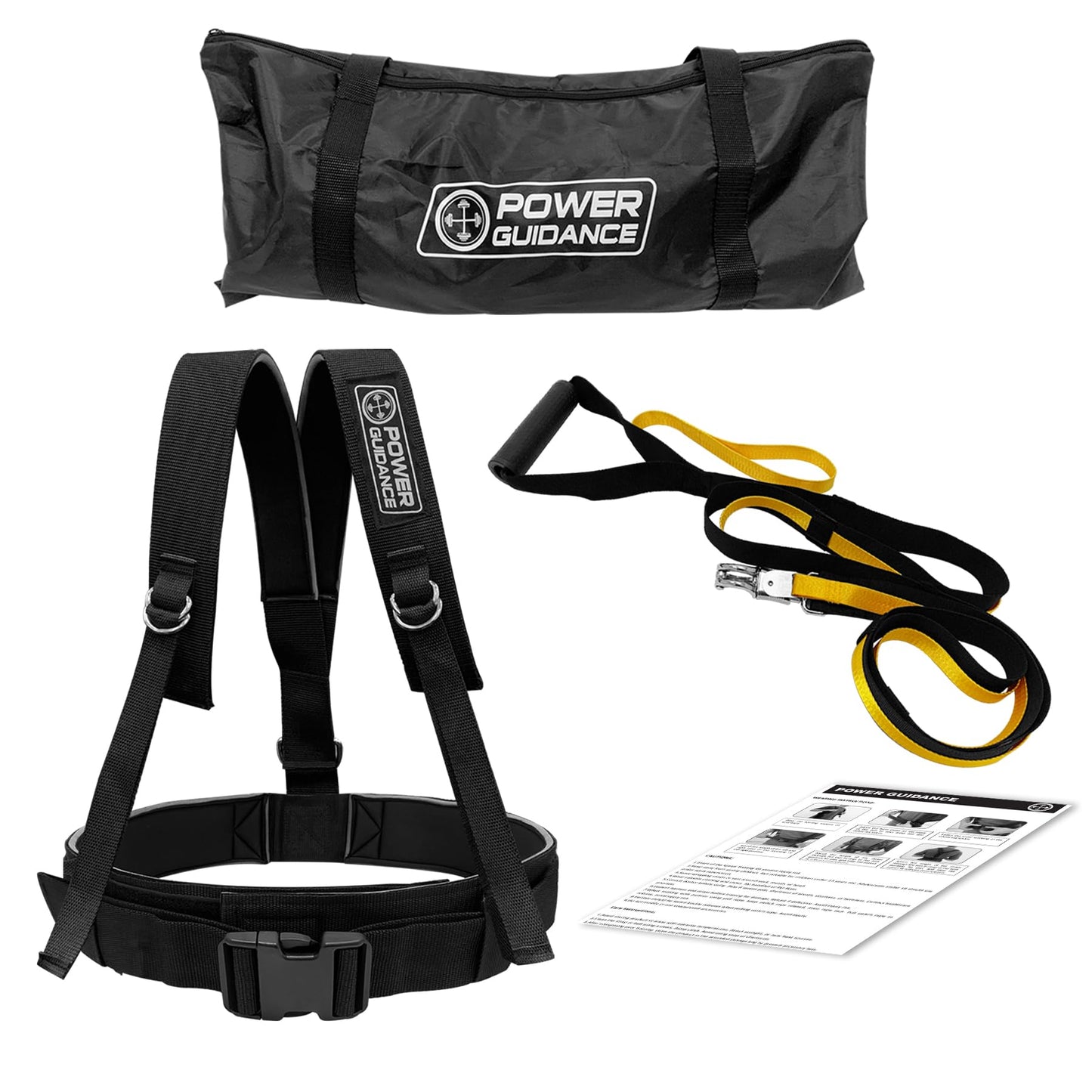 POWER GUIDANCE Speed Training Equipment/Overload Running Resistance & Release, Agility and Speed Equipment for Sprint Running and Football, Basketball, Soccer,Softball