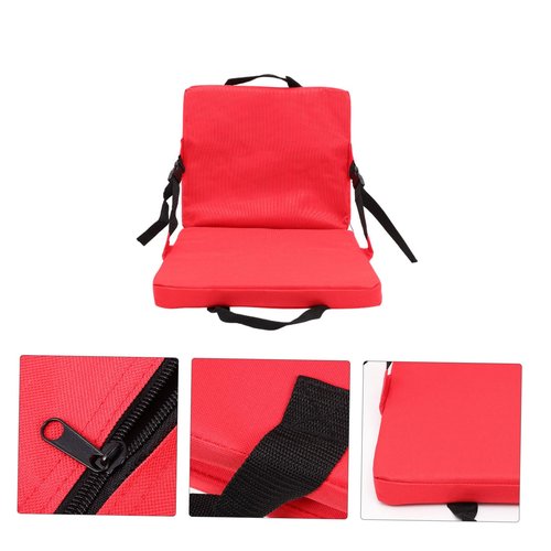 UKCOCO Professional Bleacher Seat Cushion Wear-Resistant Outdoor Accessory Lightweight and Portable Stadium Seat for Garden Park and Bathroom Use