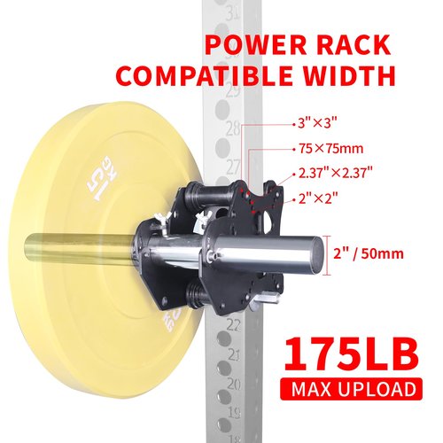 MARLANG Smith Machine Attachments for Power Rack Attachment, Cable Machine Attachment for Squat Rack Attachments, Power Rack Pulley Attachments for Cable Crossover LAT Pull Down Squat