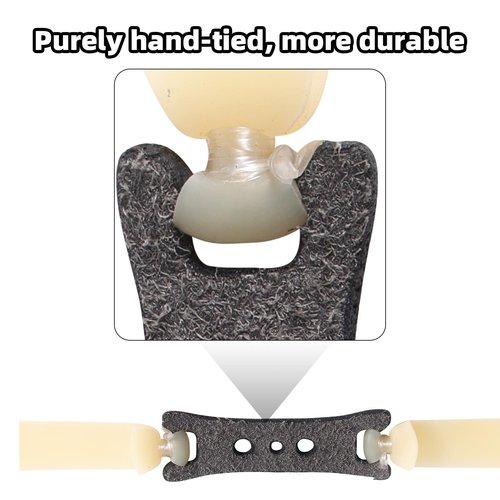 Gosknor 5pcs Flat Catapult Bands, 2mm Thickened High Elasticity Replacement Rubber Bands Heavy Duty Wrist Rocket Bungee Hunting Parts for Outdoor Activities