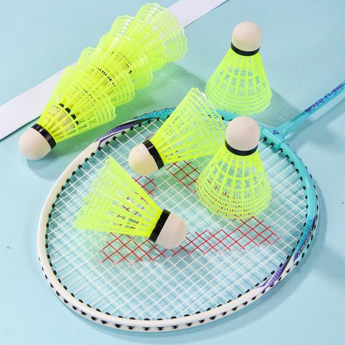 ZIYIZE 12 Pack Nylon Badminton Shuttlecocks Badminton Birdie Balls with Great Stability and Durability,Shuttlecock Indoor Outdoor Sports Hight Speed Training