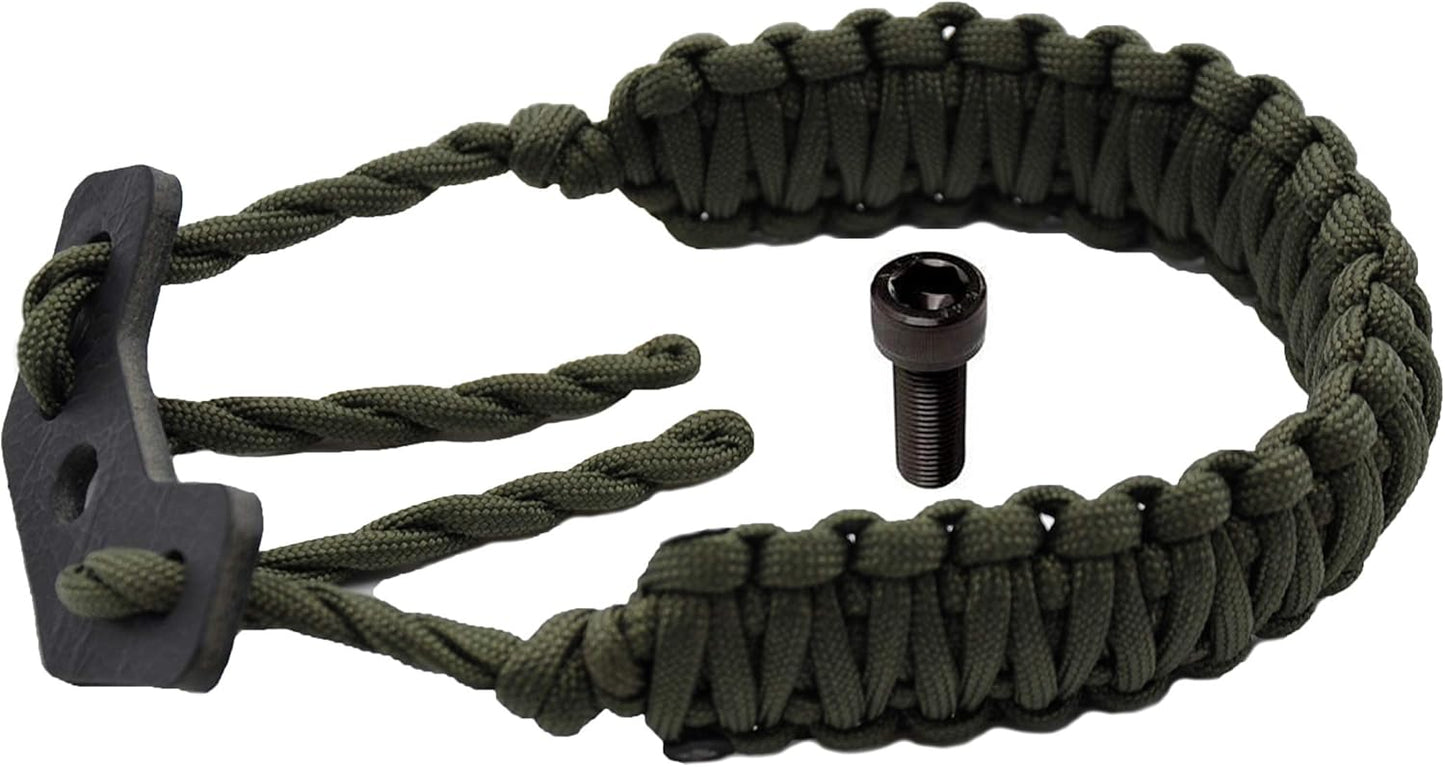 250 Paracord Bow Archery Wrist Sling - Multi Functional Survival Compound Wrist Sling for Hunting & Shooting - No Stabilizer Needed-Successive Length 20 Feet