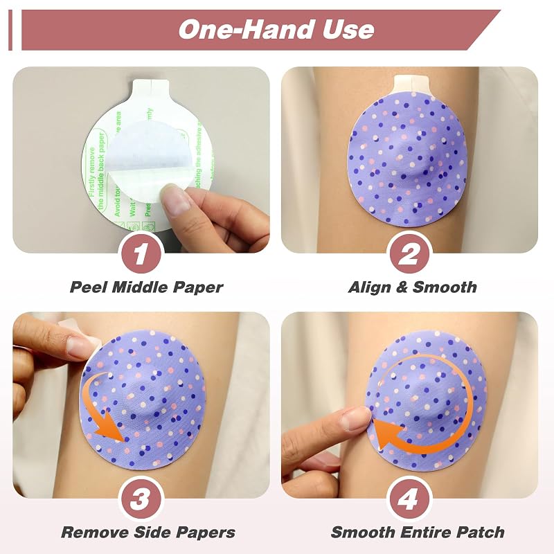 Floral Fantasy 30-Pack Waterproof Libre 2 Sensor Covers