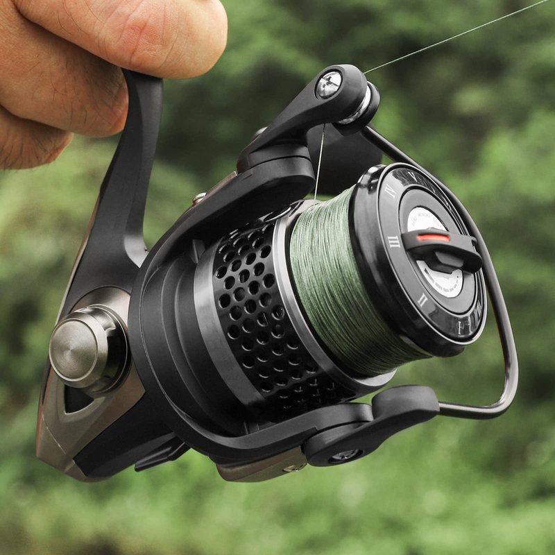 TRUSCEND Spinning Fishing Reel, Aviation Metal Material Body Reels, Industrial Durable-Strength, High Speed & Stability, Ultra-Light & Powerful, Smoother & Durable, Saltwater Freshwater Fishing Gear