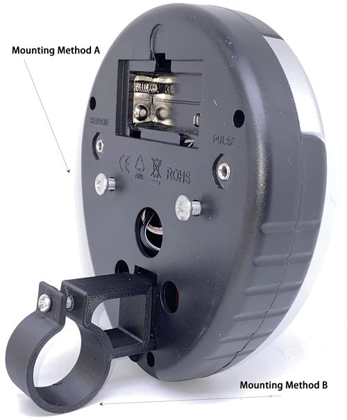 Replacement Speedometer & Heart Rate Monitor for Stationary Exercise Bikes – Compatible with 3.5mm Jack (1/8" TS Sleeve Cable)