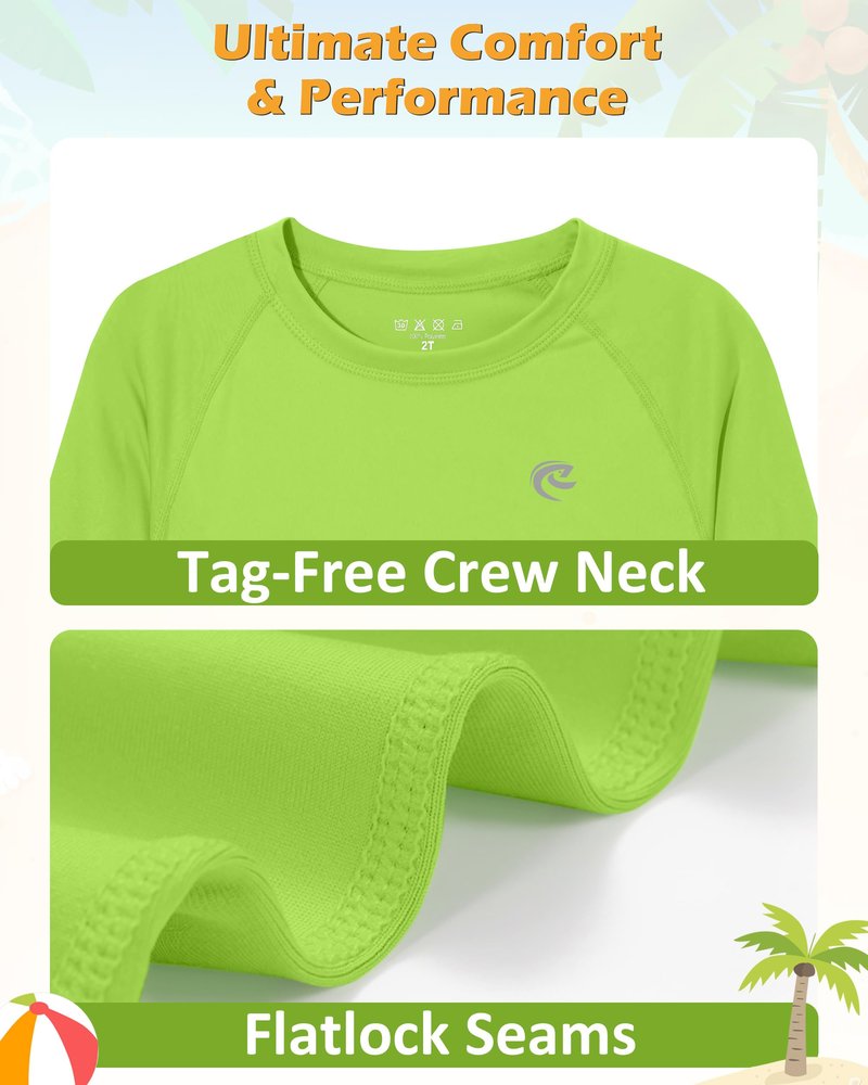 Kids Fishing Sun UV Shirt, Outdoor Boys Long Sleeve Lightweight Running Swimming Rash Guard Shirts