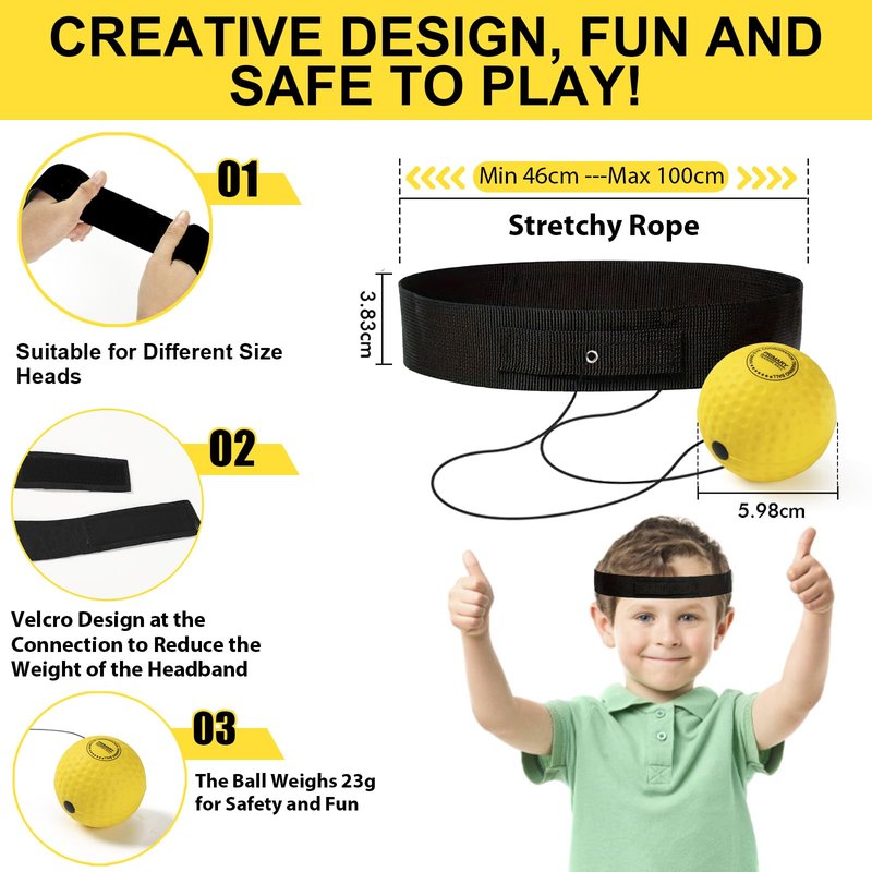 Fun Gift Ideas for Teens Boys - Unique Birthday Gifts for Kids, Novelty Stocking Stuffers Party Favors and Summer Activity Gifts for Children, Boxing Game for Hand-Eye and Foot Coordination Training