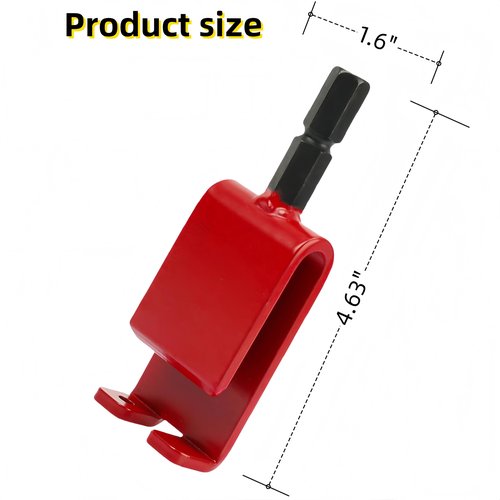 Raneped 43416 Anchor Install Adapter,ice Anchor Drill Adapter,Shelters