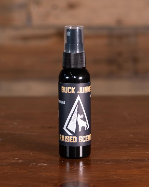 The Rub Tree Special - Buck Junkie Oil & Spray + Rub n' Scrape Rake | Natural Gland-Based Application Kit for Scrapes and Rub Post Setups | Raised Scents