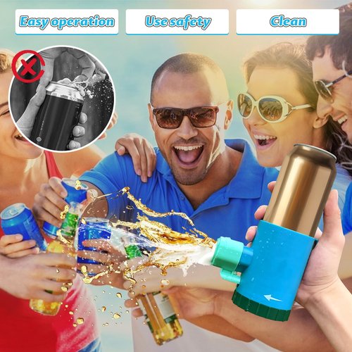 Amerzam 2PCS Beer Shotgun Chug Roulette Gun,Shotgun Roulette Drinking Game, Party Entertainment Set,Chug Roulette Gun,Shotgun Roulette Drinking Game,Bachelor Party Games,Beer Games