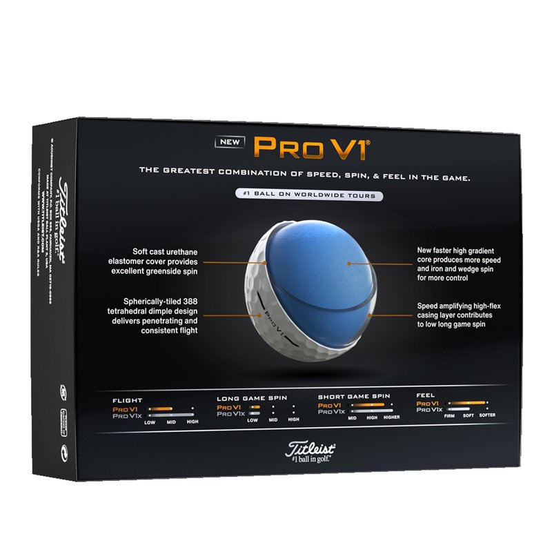 Titleist Pro V1 High #'s