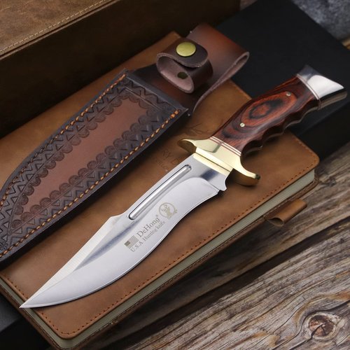 WPKOPYA(DeHong-78 Hunting Knife, Tactical knife ,fixed blade knife with sheath