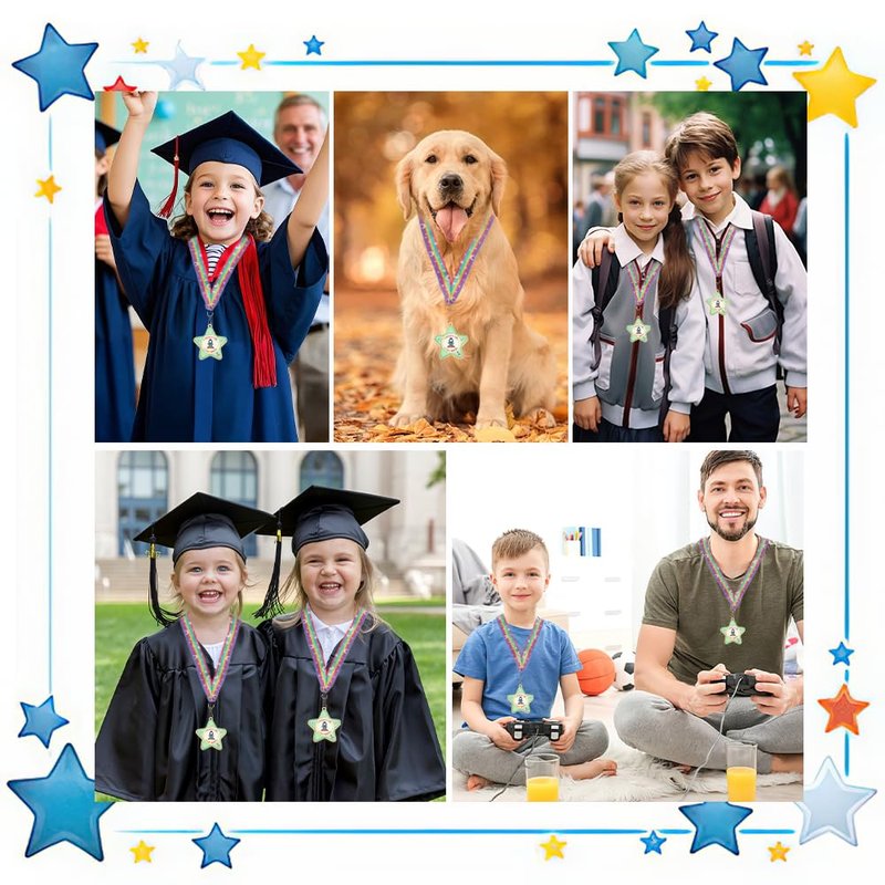 Preschool Kindergarten Graduation Medal, Preschool Kindergarten Congrats Graduation Medal for Kids, Metal Medals Awards Medallion with Neck Ribbon for Kids Students Graduate Gift Party Decoration 2026