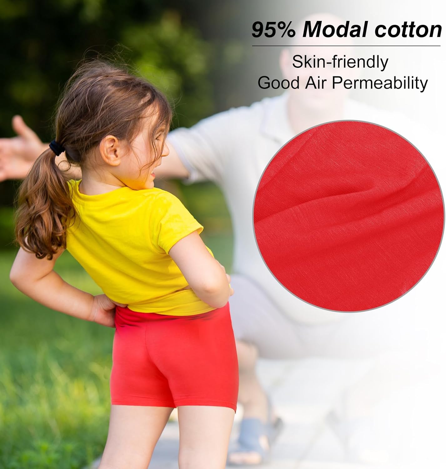 15 Pack Girls Dance Shorts, Bike Shorts for Toddlers, Biker Cartwheel Under Dress Multicolor Girls Clothes