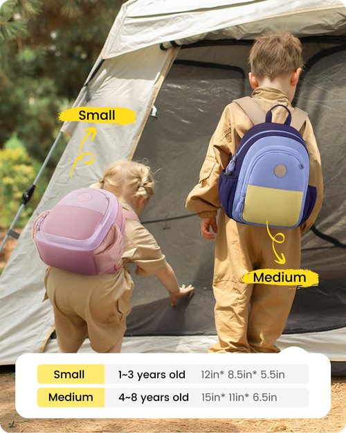 LOVEVOOK Toddler Backpack for Boys 2-4, Kids Backpack for Preschool Kindergarten, Mini Cute Bookbag for Elementary with Leash, 12" H