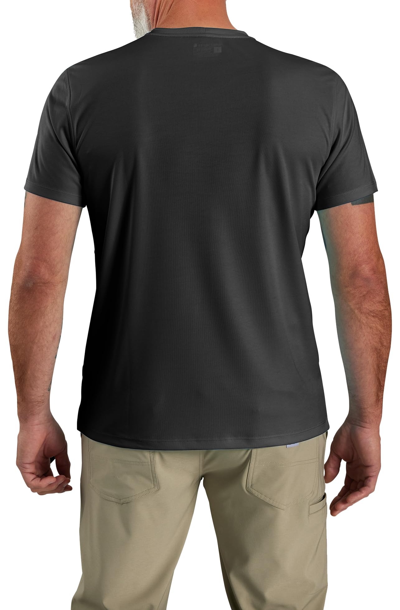 Carhartt Men's Force Sun Defender™ Lightweight Short-Sleeve Logo Graphic T-Shirt, Black, Large