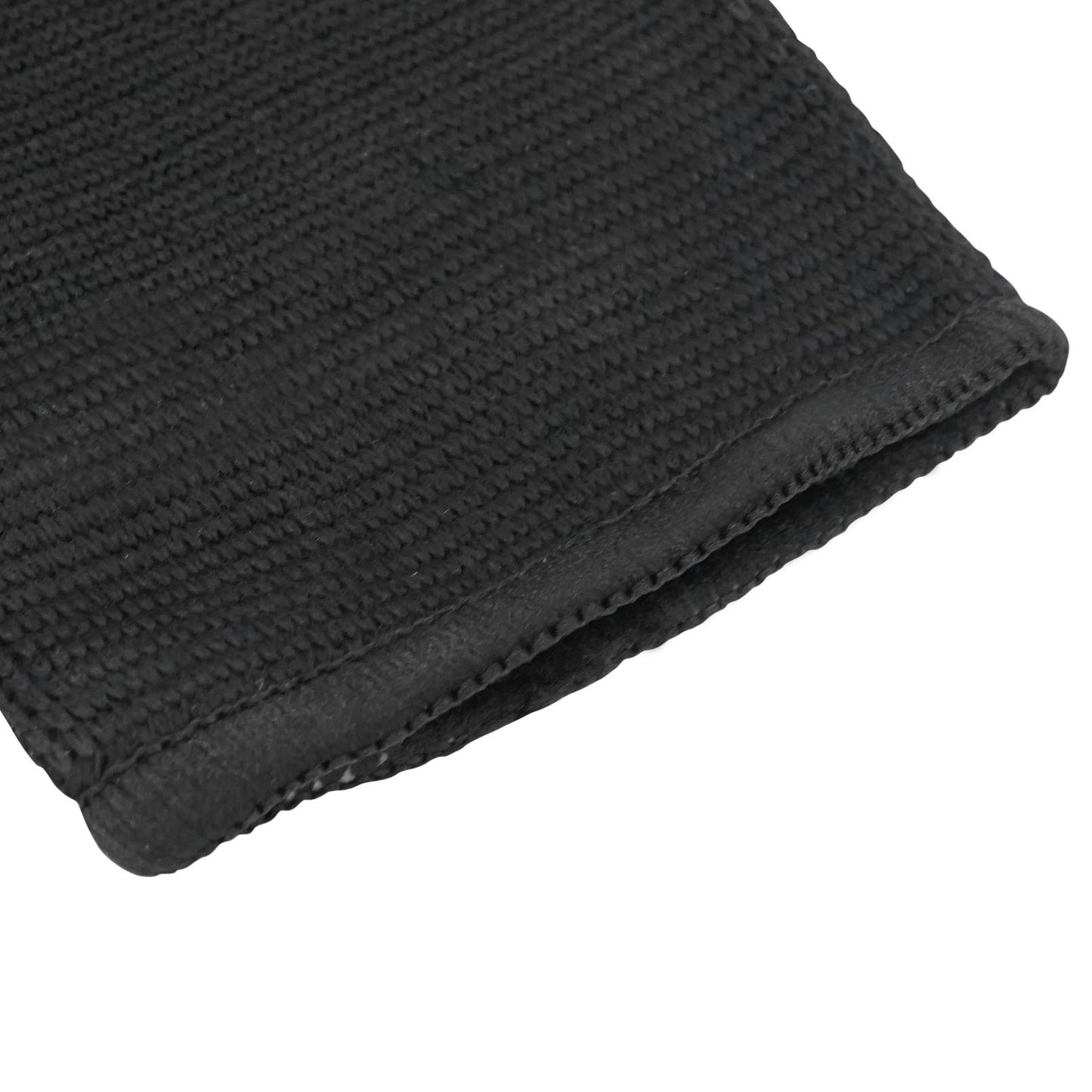 Luwint Kid Compression Ankle Brace Sock Support, Knitted Ankle Sleeve for Boys Girls, Youth Ankle Support for Sprains, Tendonitis, Arthritis, Basketball Running Soccer Dance Fitness, 1 Pair Black