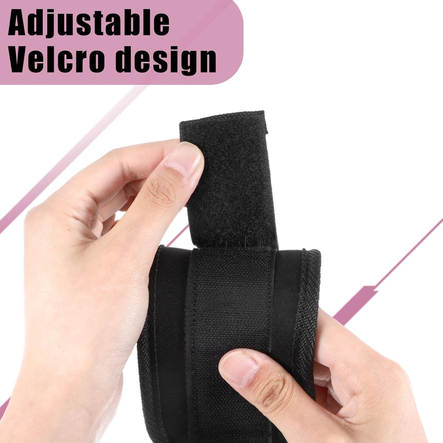 2 Pcs Ankle Strap for Cable Machines Women,Workout Gym Ankle Strap for Cable Machine,Ankles Resistance Bands with Cuffs for Working Out,Glute Bands,Booty Hip Abductors Exercise(Black)