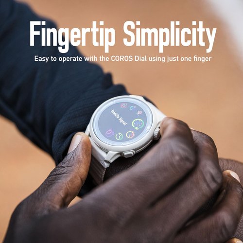 COROS PACE 2 Sport Watch GPS Heart Rate Monitor, 20 Days Long Battery Life, Lightweight, Barometer, Training Plan, Navigation, Sleep Track, Swim, Bike, Run, Strength, Treadmill -Navy Silicone