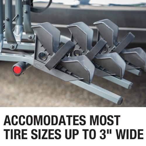 BELL Right Up 350 3-Bicycle Platform Hitch Rack