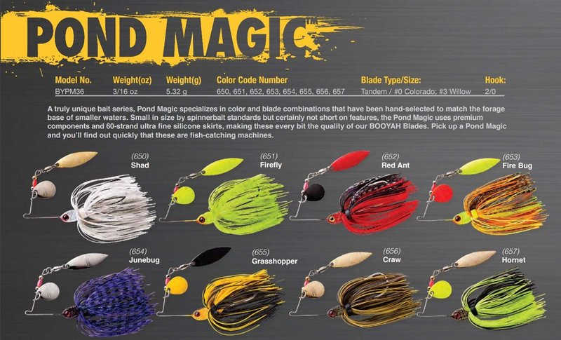 BOOYAH Pond Magic Small-Water Spinner