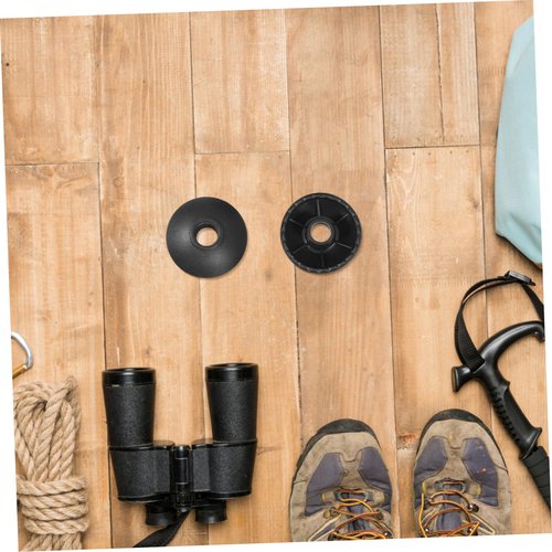 BIUDECO Outdoor Hiking Accessories 4 Pack Trekking Pole Rubber Tips for Enhanced Stability and Durability