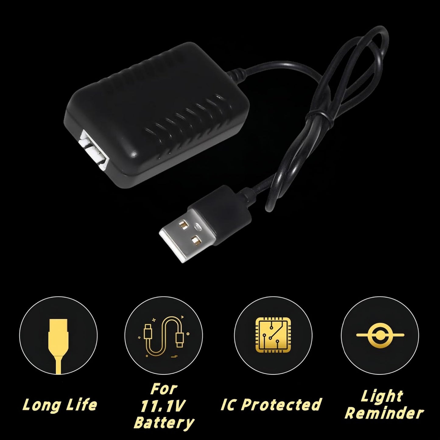 11.1V 3S 1200mAh SM-2P Plug Airsoft Lipo Battery 30C High Discharge Rate Rechargeable 3S Lipo Battery for Airsoft Model Guns