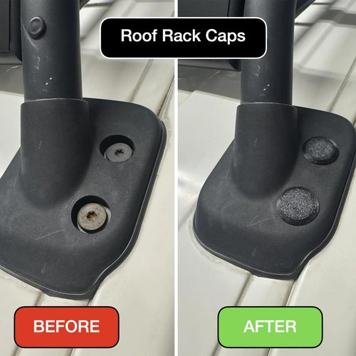 12Pcs Roof Rack Bolt Caps for FJ Cruiser OEM | Compatible with FJ Cruiser Roof Rack Screws | Durable Waterproof Screw Covers | Protect Against Rust and Dirt | Easy Install Replacement Caps