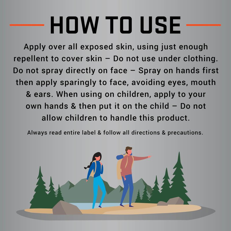 Repel 100 Insect Repellent, 1 Ounce, With DEET, 10-Hour Protection Long-Lasting Insect Repellent Travel Pump Spray Repels Mosquitoes, Ticks, Gnats, Biting Flies, Chiggers And Fleas, 6 Pack