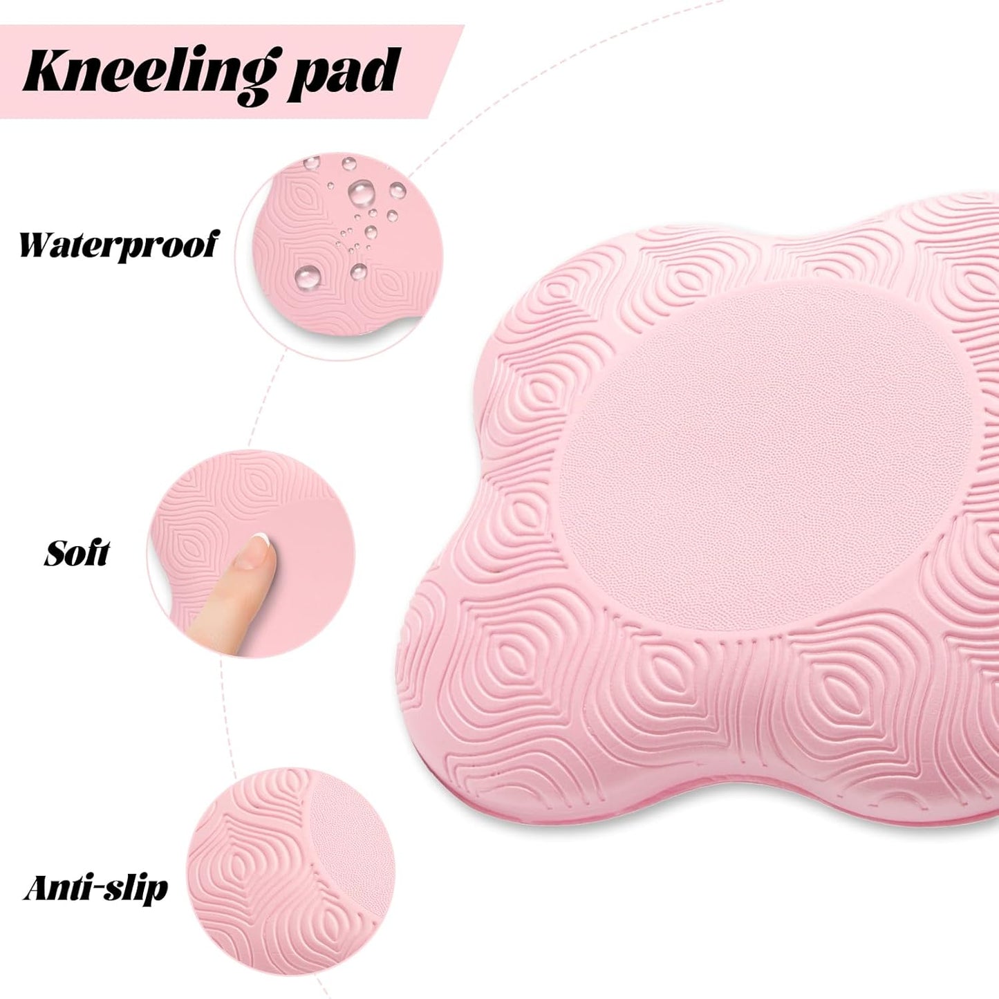 2 packs Yoga Knee Pad Cushion Extra Thick for Knees Elbows Wrist Hands Head Foam Pilates Kneeling pad Yoga Knee Cushion Thick Exercise Pads for Knees Elbows Wrist Hands Head Foam Pilates Kneeling pad,Support Foam Pads for Women and Men