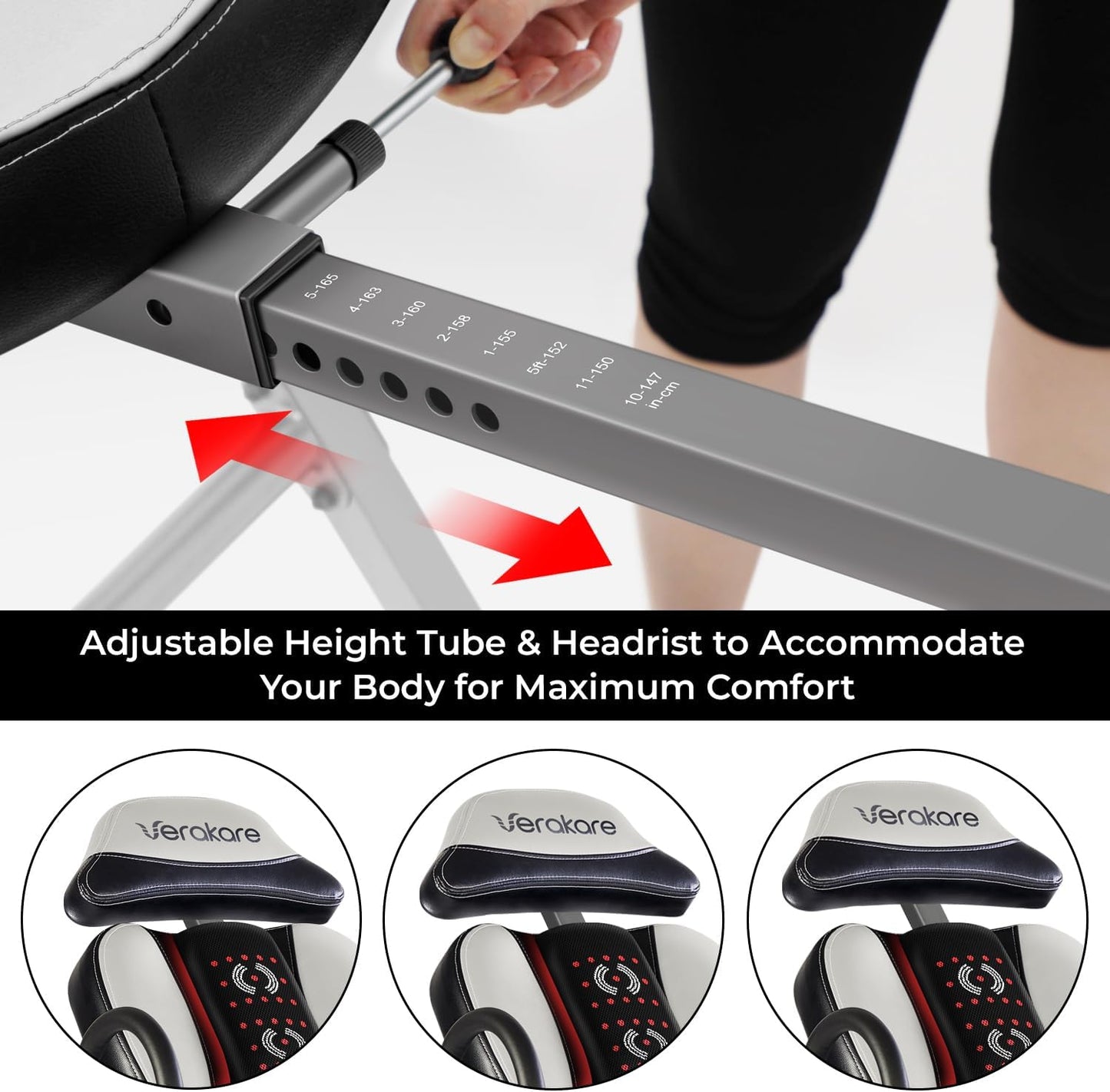 ITM5850 Advanced Heat and Massage Inversion Table