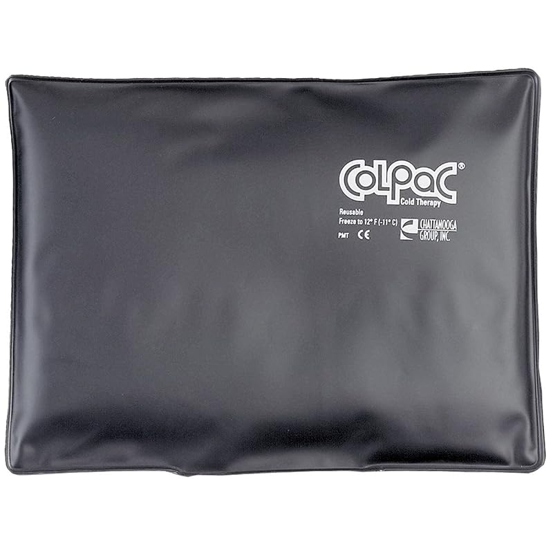 Colpac Reusable 10in x 13.5in Polyurethane Cold Pack - Black