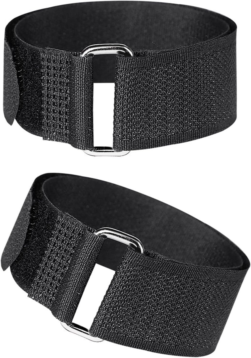 1 Pair Anti Slip Ice Grippers Binding Straps Detachable Cable for Safe Winter Activity and Outdoor Climbing