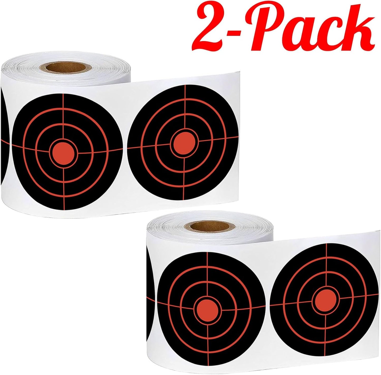 3 Inch/4 Inch Splatter Targets, Adhesive Shooting Target Stickers for BB Gun, Pellet Gun, Airsoft, Pistol, Rifle Shooting Practice (200/250/400/500Pack)