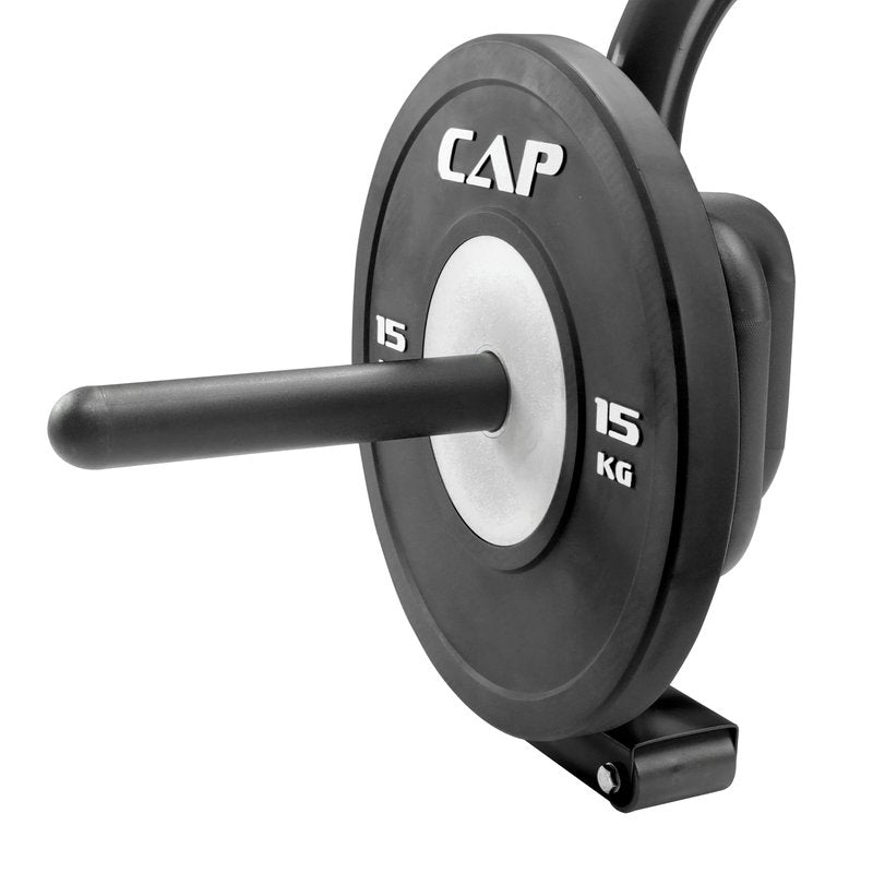 CAP Deluxe Open Trap Bar - Dual Grip Hex & Shrug Bar for Weightlifting, Black