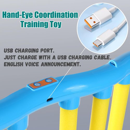 dKargo Reflex Drop Sticks Challenge Game, Hand Eye Coordination Training Toy Falling Sticks Game, 3 Adjustable Speed Catching Sticks Game with Remote Control, Drop Sticks Game for Adults(Octopus)