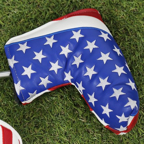 GOLTERS Golf Head Covers Blade Putter Cover Headcover Magnetic Closure Embroidered Fit for Most Brands Scotty Cameron Odyssey Blade Taylormade Ping ect.