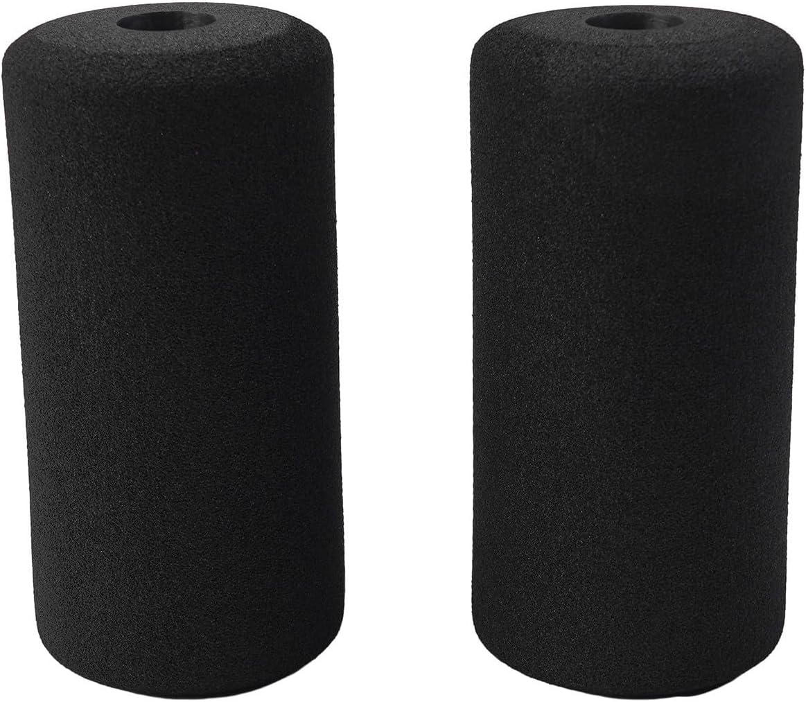 1 Pair Foot Foam Pads Rollers Replacement, Replacement Foam Foot Pads For Home Gym Exercise Machines Equipments, For Weight Bench Inversion Table And Gym Exercise Equipmen(2PCS 160MM)