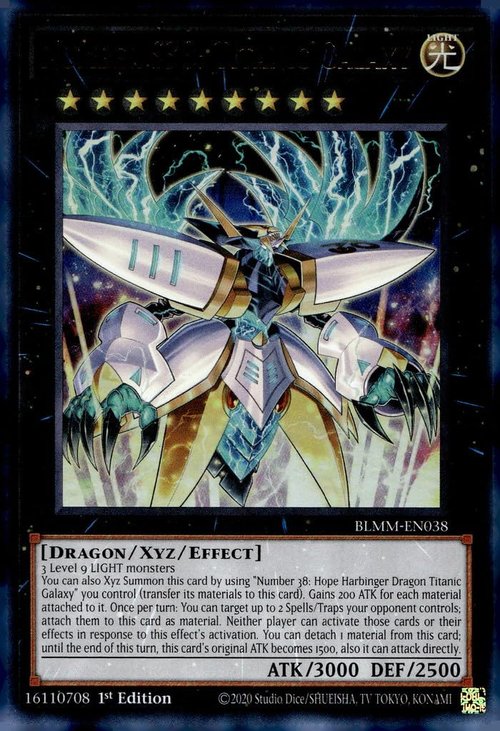 Number S38: Titanic Galaxy - BLMM-EN038 - Ultra Rare - 1st Edition